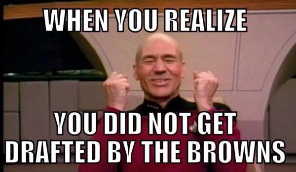 nfl draft meme browns